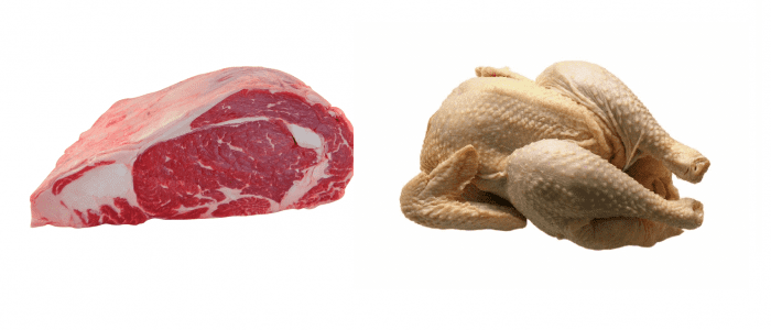 Carne rossa vs carne bianca: chi vince?